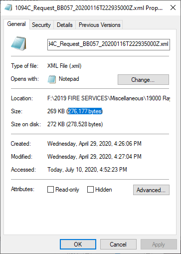 aca byte size