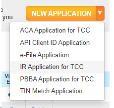 tcc new application