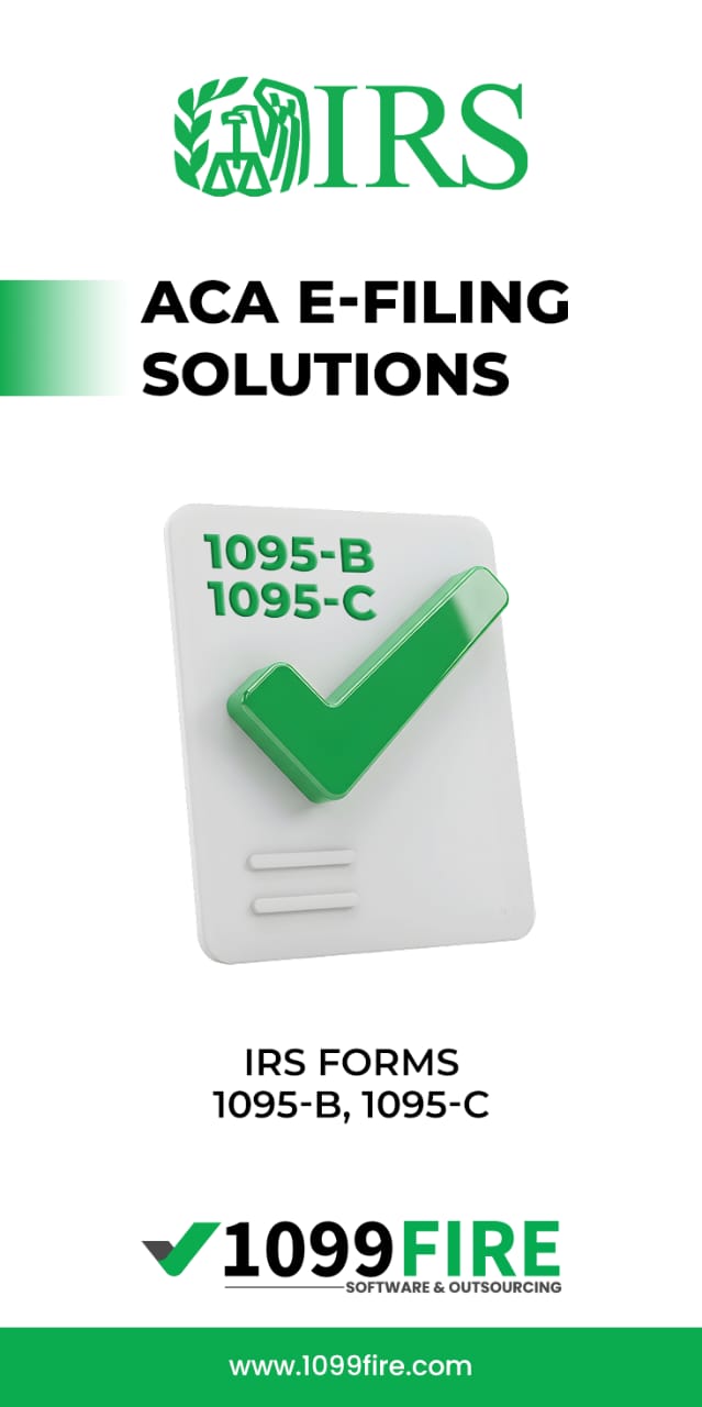 ACA e-filing solutions for IRS Forms 1095-B and 1095-C